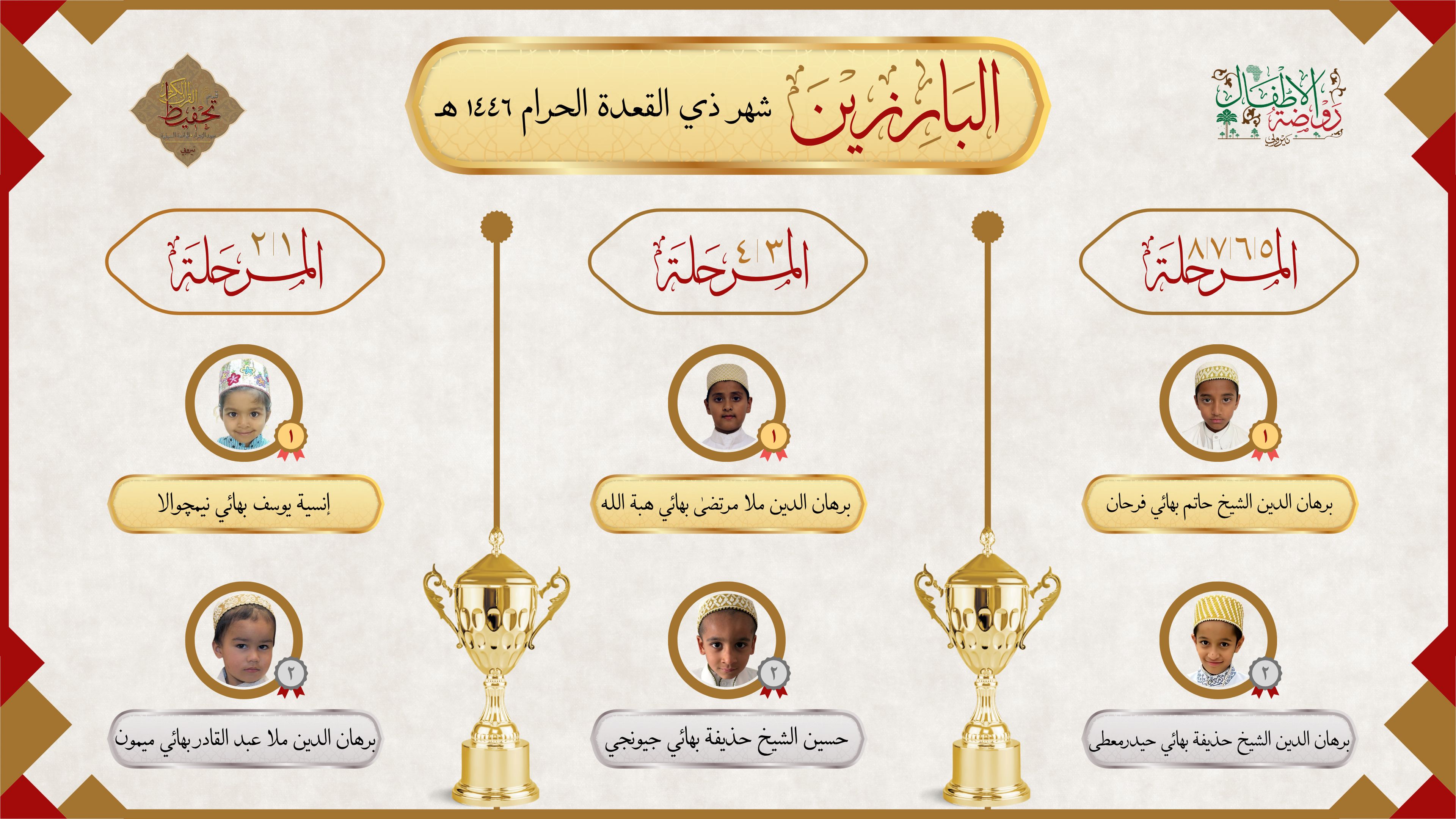 Barezeen Poster  Zilqadah 1446h